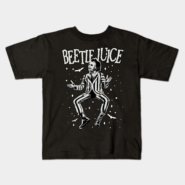 Beetlejuice Classic Retro Kids T-Shirt by LAKOSH